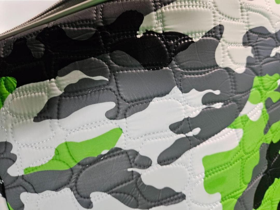 【新品未使用】OWL ワニ柄カモフラージュ ゴルフバッグGREEN