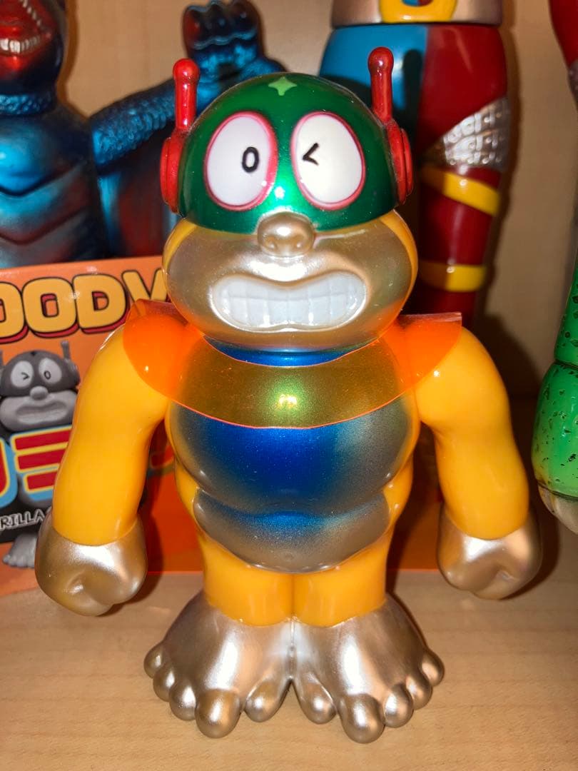 FASTFOODVINYL ゴリラ超人　パーマン　パチ　インディーズソフビ