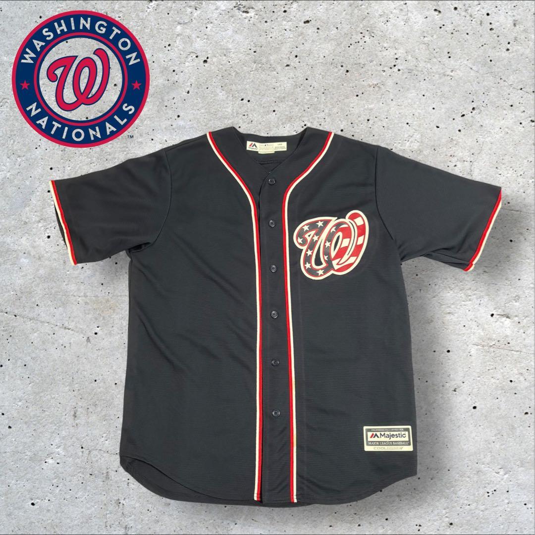 MLB ナショナルズ ブライスハーパー ユニフォーム　ジャージ Majestic