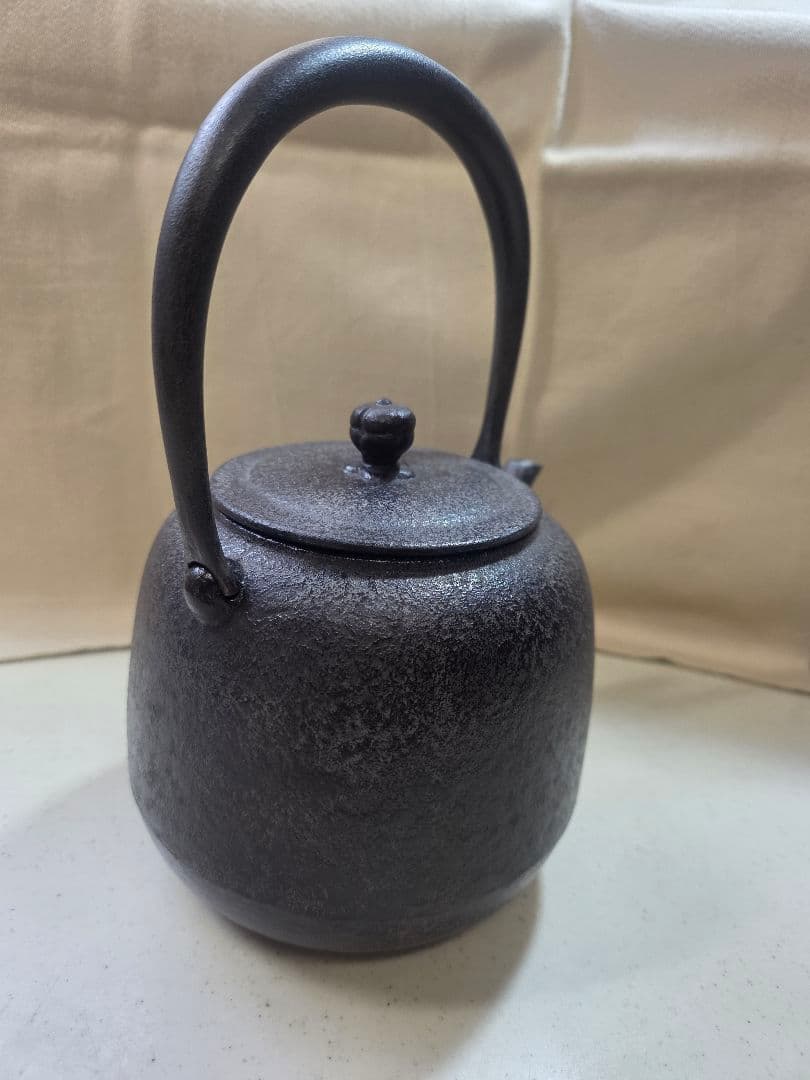 ■yuko■長文堂　なつめ　鉄瓶　美品