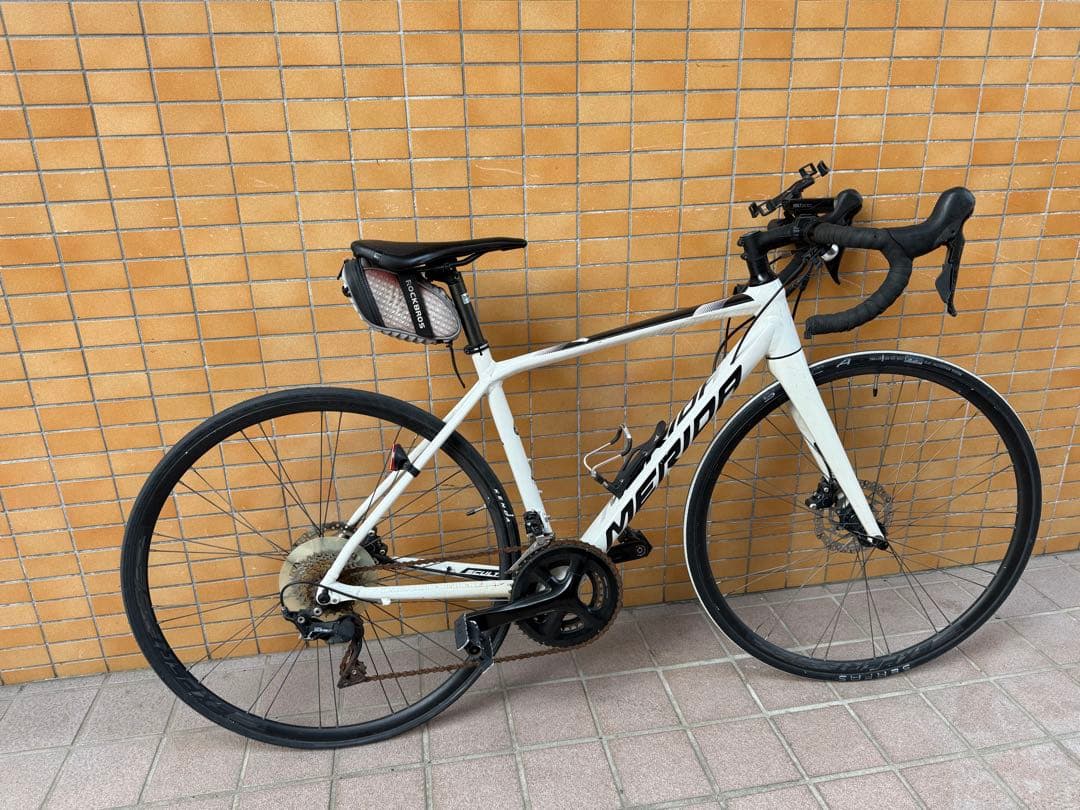 MERIDA ロードバイク SCULTURA DISC 400 ホワイト おまけ