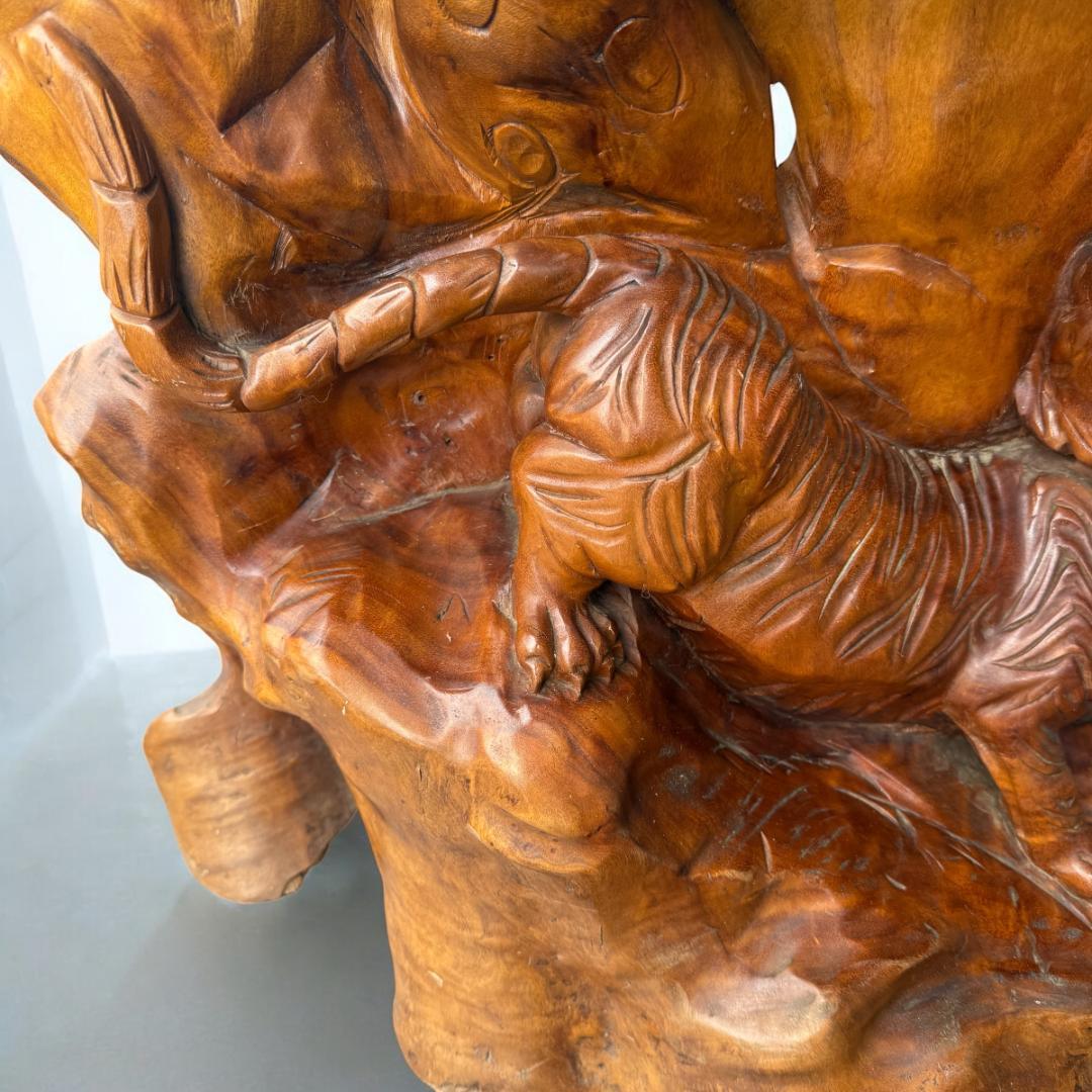 【一枚板】高さ68㎝ 幅56㎝ 奥行き48㎝ 虎松　衝立 天然木無垢材