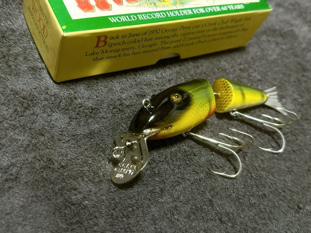 貴重 クリークチャブ Creek Chub ウィグルフィッシュ パーチ