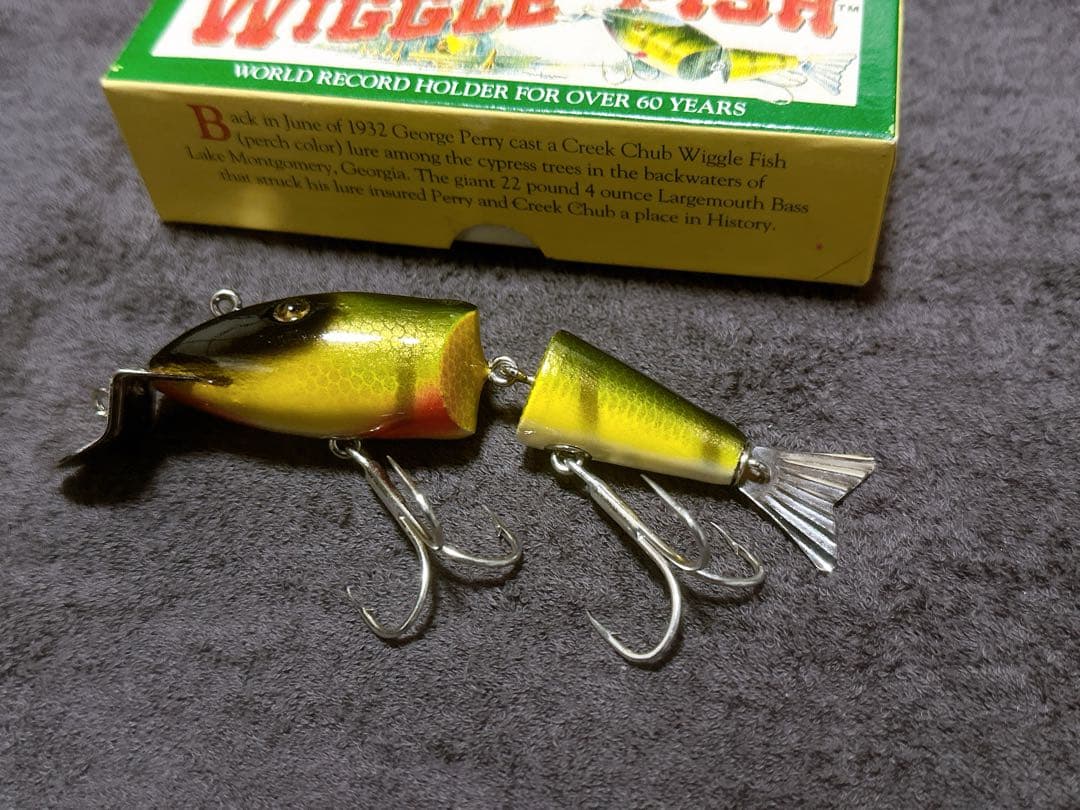 貴重 クリークチャブ Creek Chub ウィグルフィッシュ パーチ