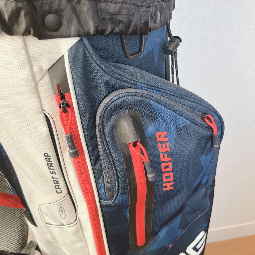 K093 美品！PING スタンド式キャディバッグ Hoofer Lite 軽量