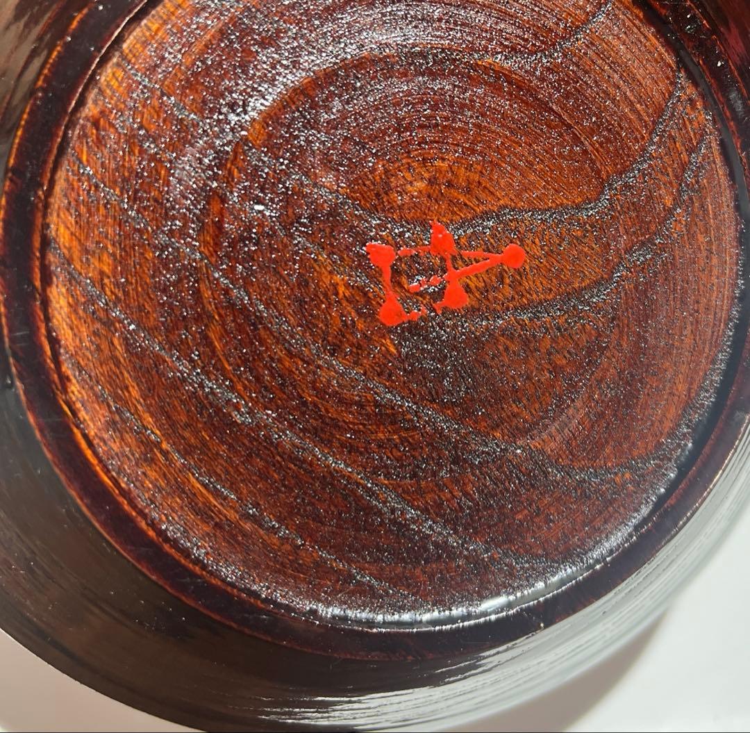 輪島塗　角 偉三郎 利休皿