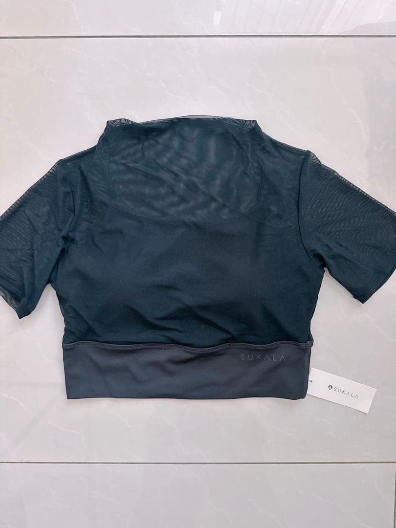 新品タグ付きLAVA SUKALAシアーレイヤードキャミブラトップM size