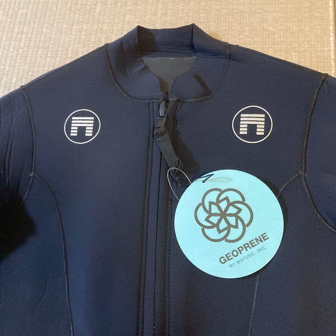 GEOPRENE ウェットスーツ ジップアップ 黒 L