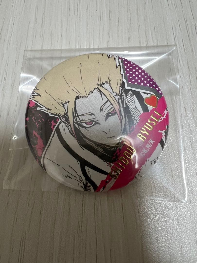 ブルーロック　バレンタイン缶バッジ　士道龍聖