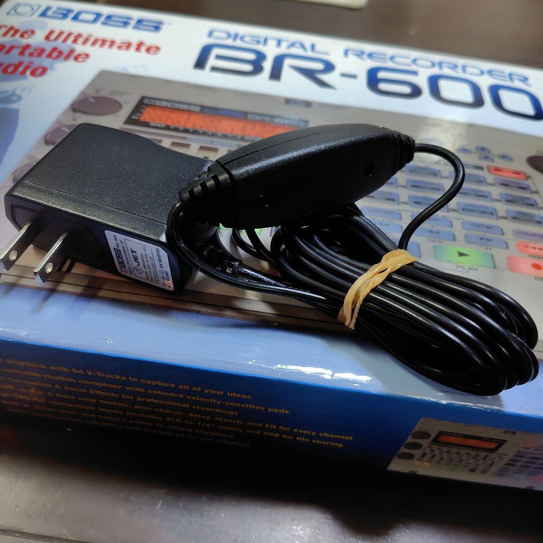 BOSS BR-600 マルチトラック レコーダー 箱、電源ケーブル、コード付