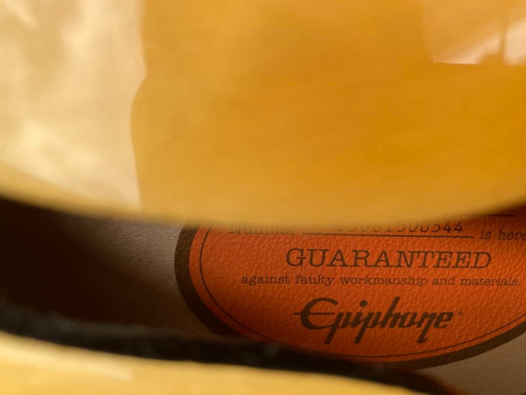 Epiphone Casino Coupe NA 初期型　エピフォン　ナチュラル