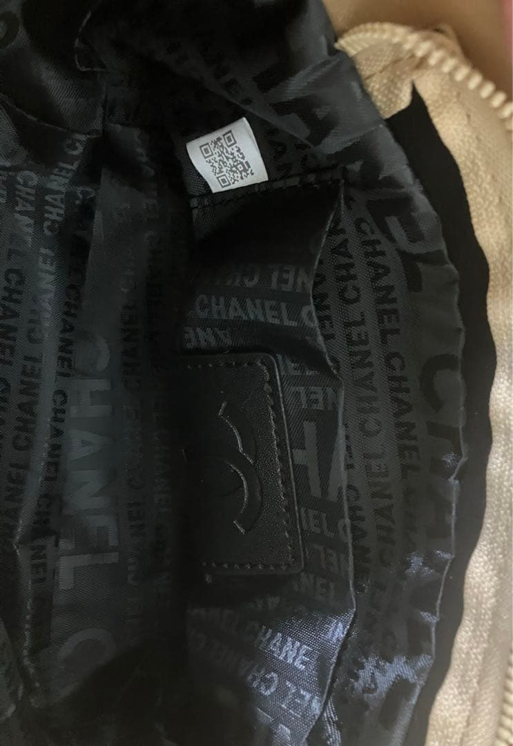 希少非売品　シャネルノベルティ　ツィードバックベージュ系
