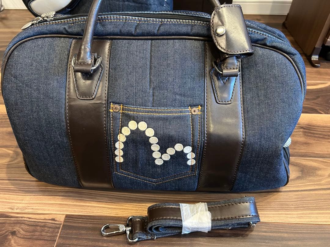 希少☆エヴィス ゴルフ☆キャディバッグ・ヘッドカバー・ボストンバッグ10点セット