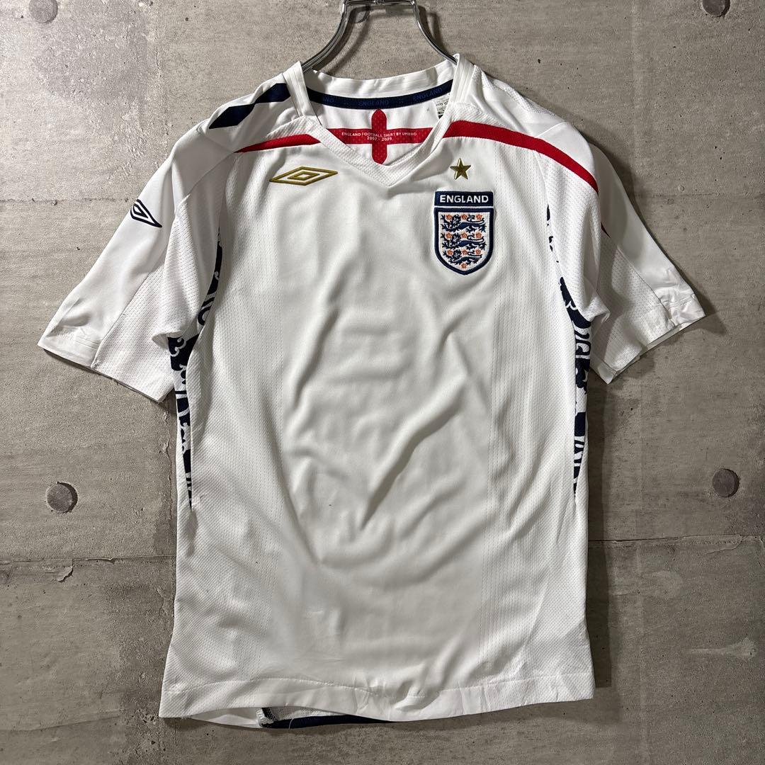 00s umbro England 代表　サッカーシャツ　在原みゆき