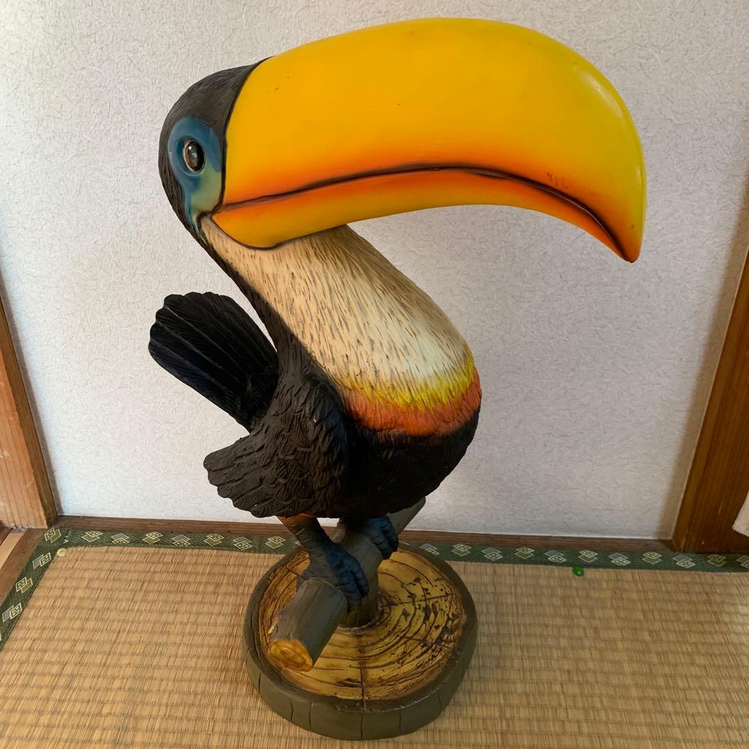 特大 レジン製 フィギュア オオハシ トォーカン ギネスビール マスコット