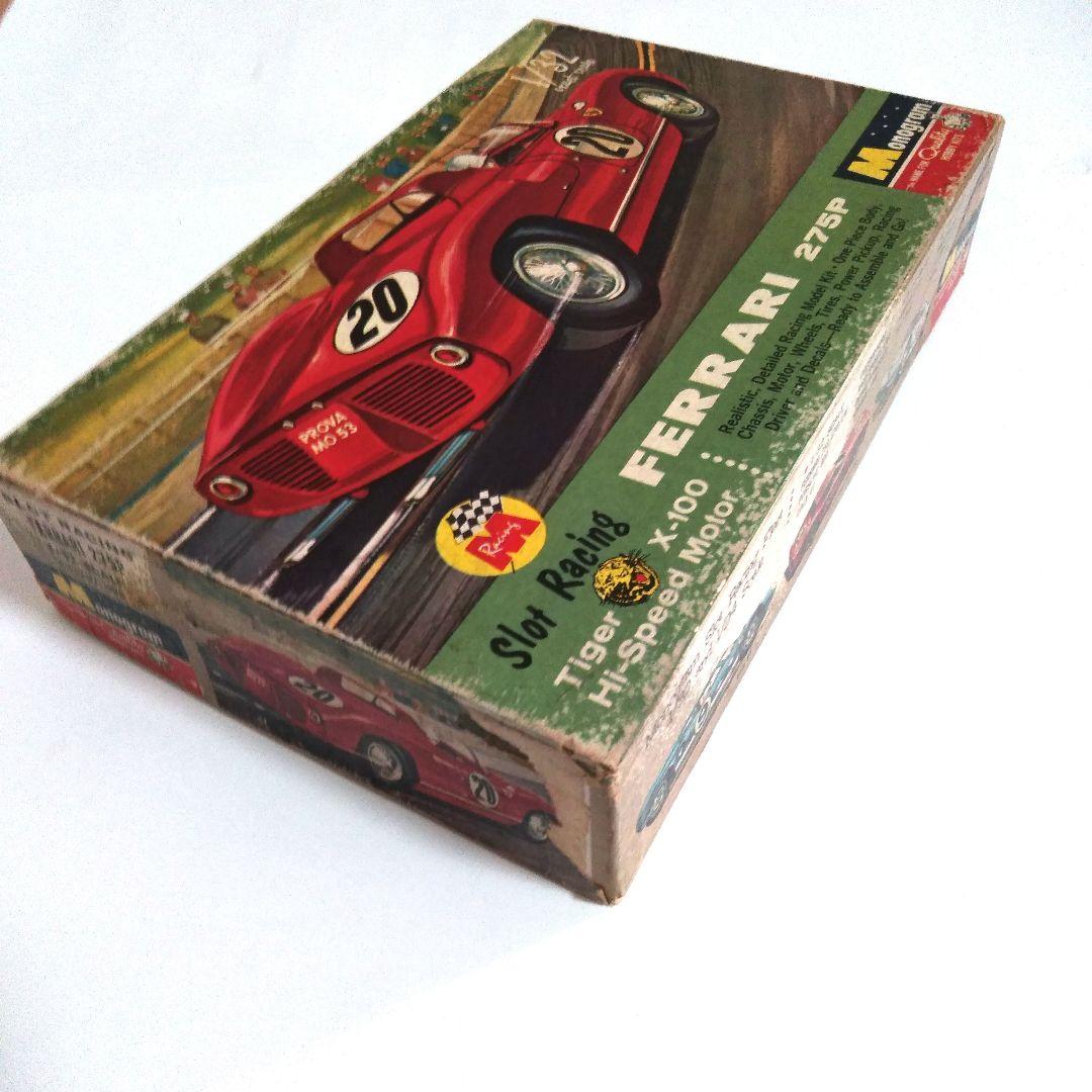 ［レア］60年代モノグラム　フェラーリ275Pスロットカー組み立てキット