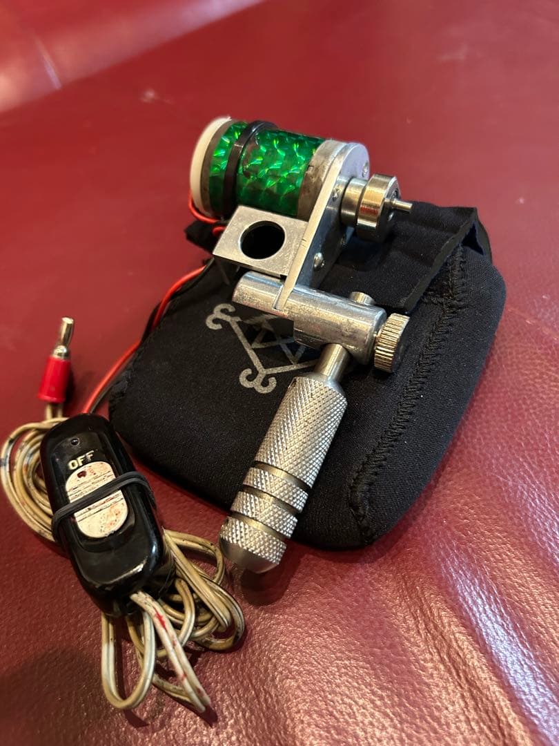 タトゥーマシン、ローターモーター付き 金属製