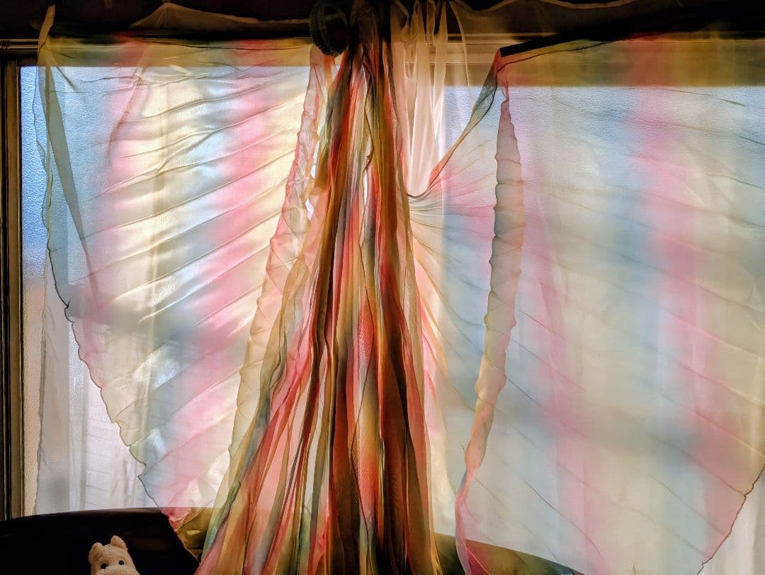 ベリーダンス イシスウィング ベール｜黒ケース付｜新品未使用