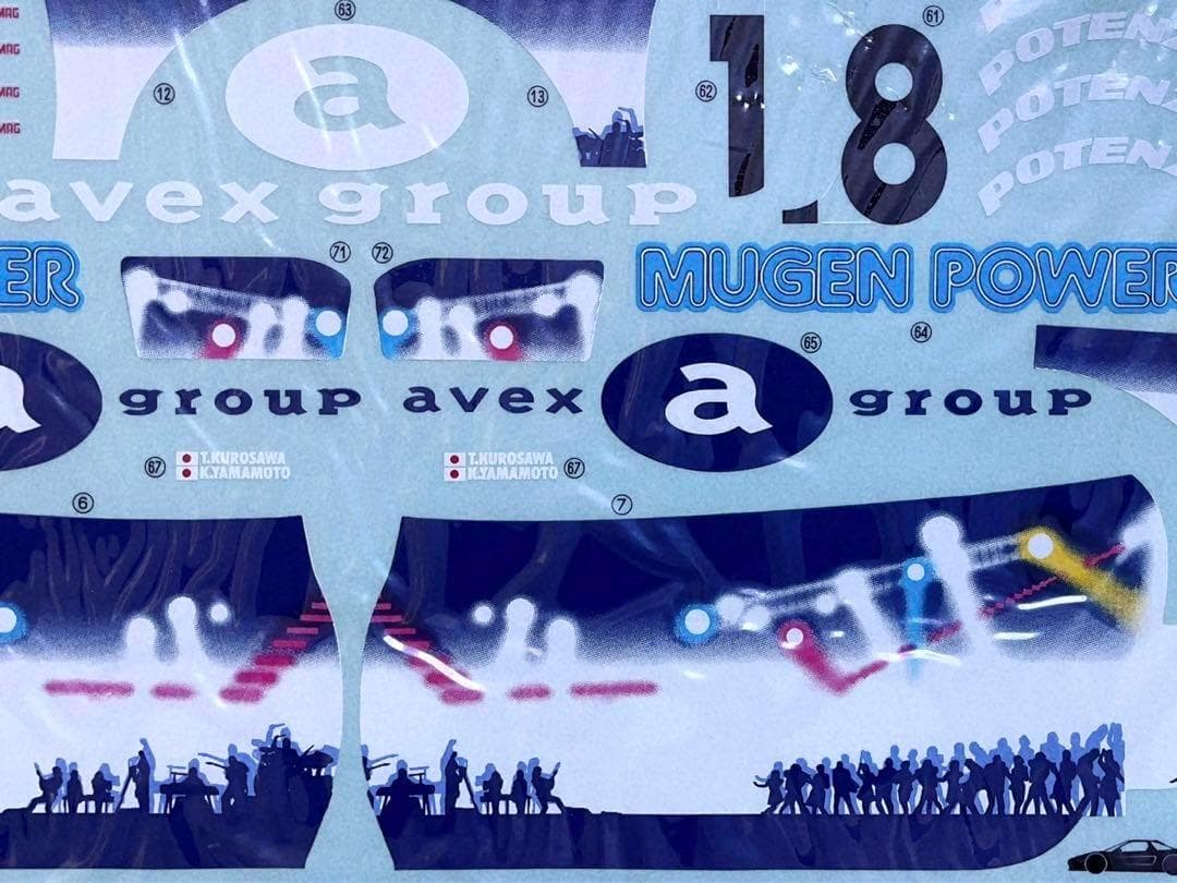 ヴィンテージ 当時物 タミヤ RC 1/10 avex 童夢 NSX TA03R