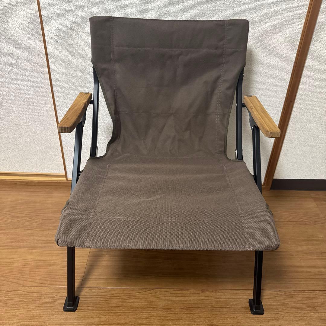 新品未使用　 peak ローチェアショート グレー