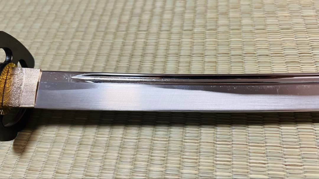 模造刀 美品 柳生十兵衛 大刀 湾れ刃文 雲龍拵え 251014-1