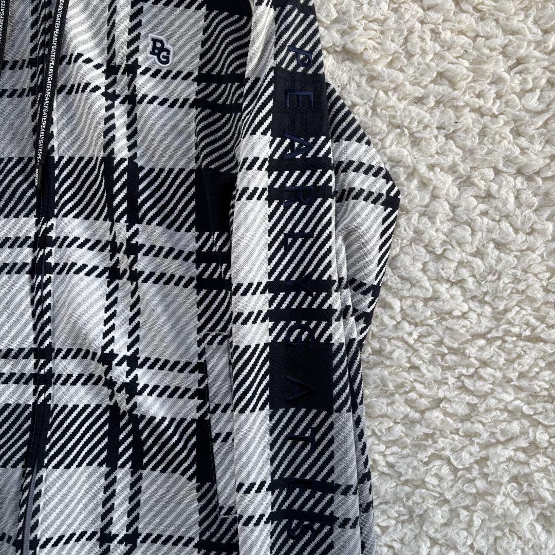 未使用級PEARLY GATES フード パーカー ジャケット ホワイト系 L