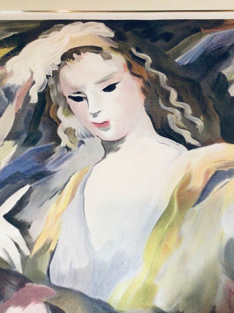 ◉真作保証◉マリー ローランサン◉美品 リトグラフ He版◉正規ADAGP認可