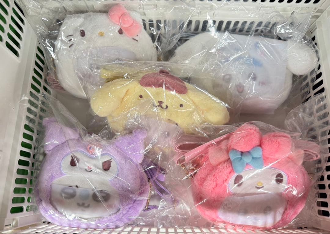 【新品未開封】サンリオ×ちいかわ　マスコット・ぬいぐるみ・ポシェット15点セット