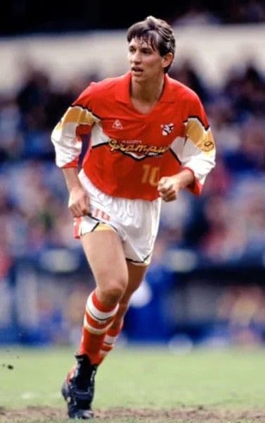 92-94 名古屋グランパス　リネカー　ルコックオフィシャル　当時物ユニフォーム