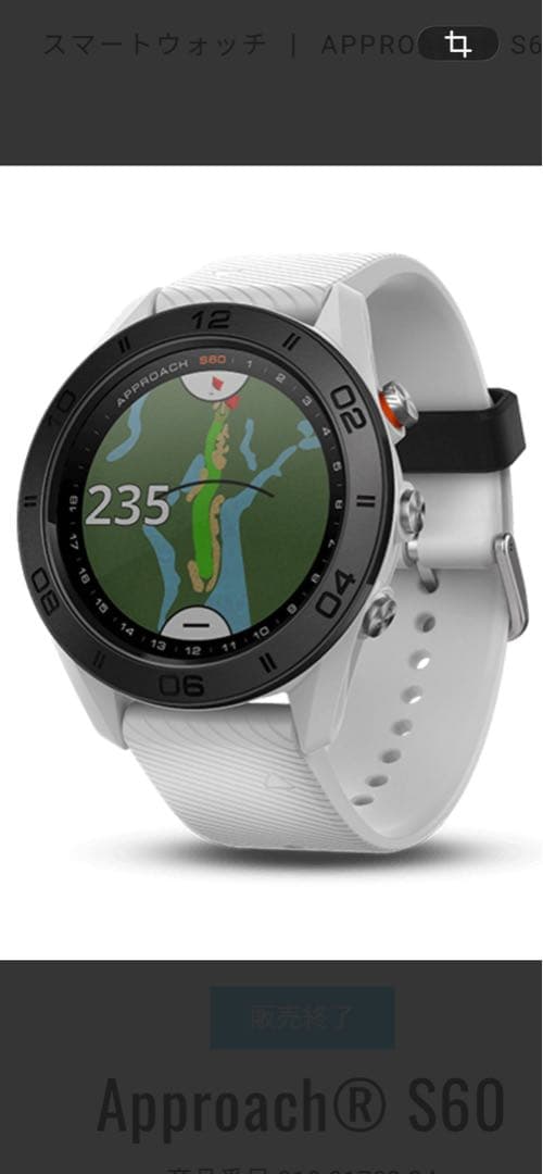 Garmin Approach S60 ホワイト GPSナビ