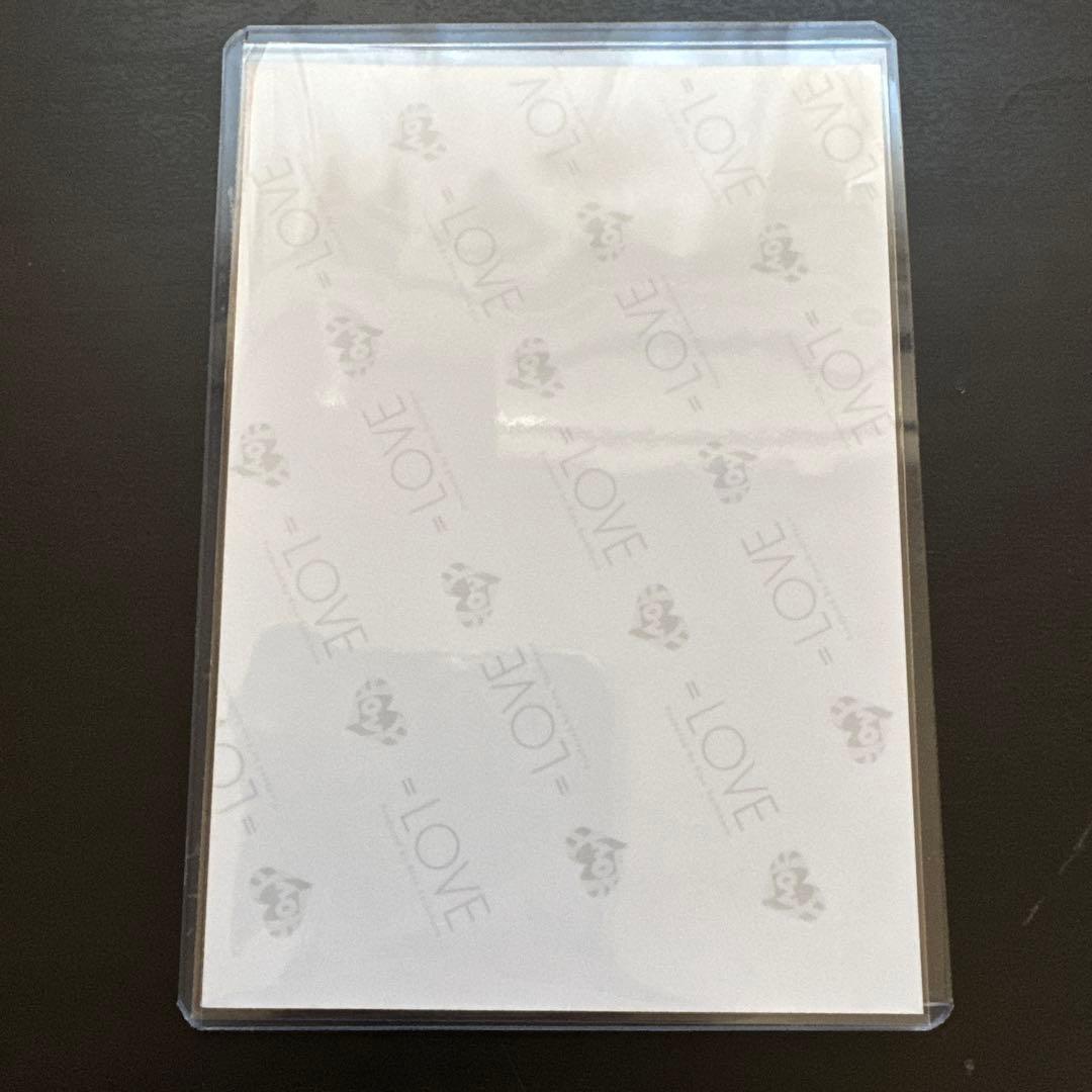 =LOVE イコラブ 大場花菜 生写真 ラブソングに襲われる歌唱衣装　アザカ