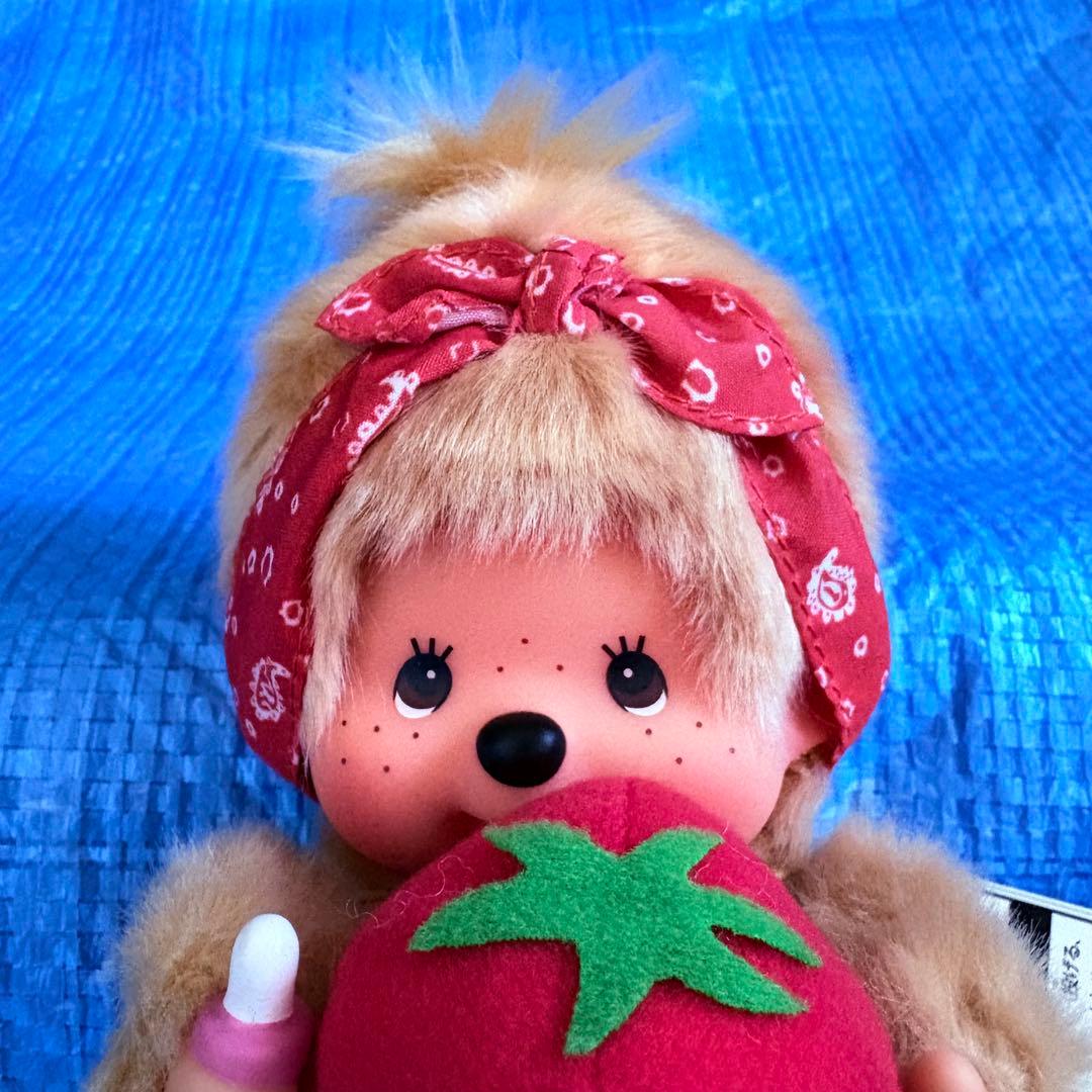 レア⬛︎希少⬛︎ベジタブル⬛︎モンチッチ⬛︎もんちっち⬛︎Sサイズ⬛︎トマト⬛︎バンダナ⬛︎金髪