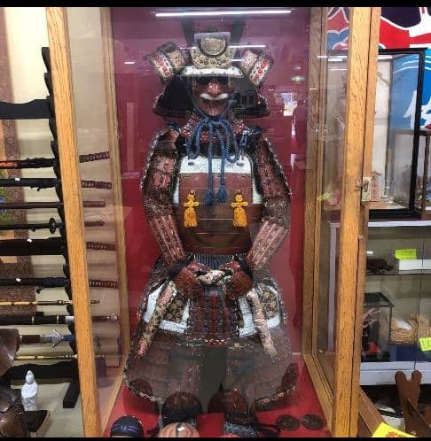 甲冑 鎧兜 等身大 着用可能 赤備え　red samurai armor
