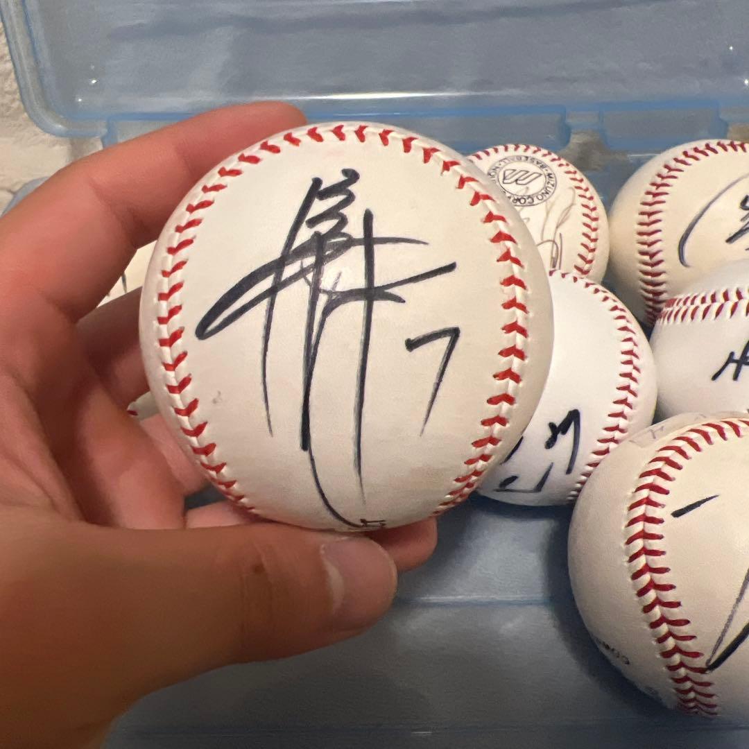 サインボール10個セット（保管ケース付）