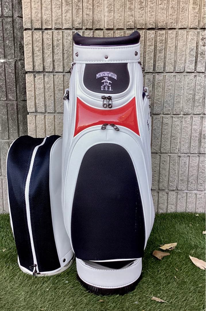 ま*ん様 MUNSINGWEAR マンシングキャディバッグ