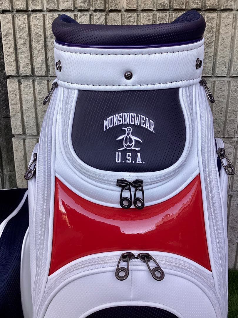 ま*ん様 MUNSINGWEAR マンシングキャディバッグ