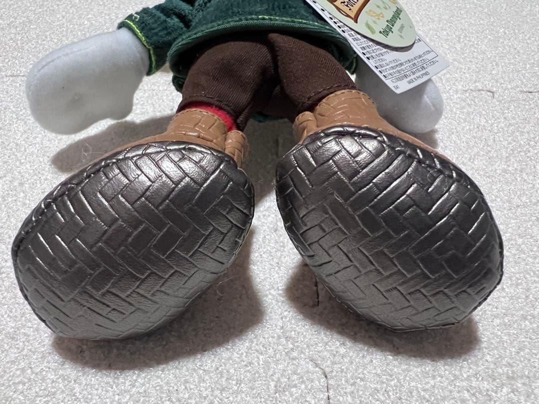 タグ付き　マジカルミュージックワールド　ミッキー ミニー　ぬいぐるみバッジセット