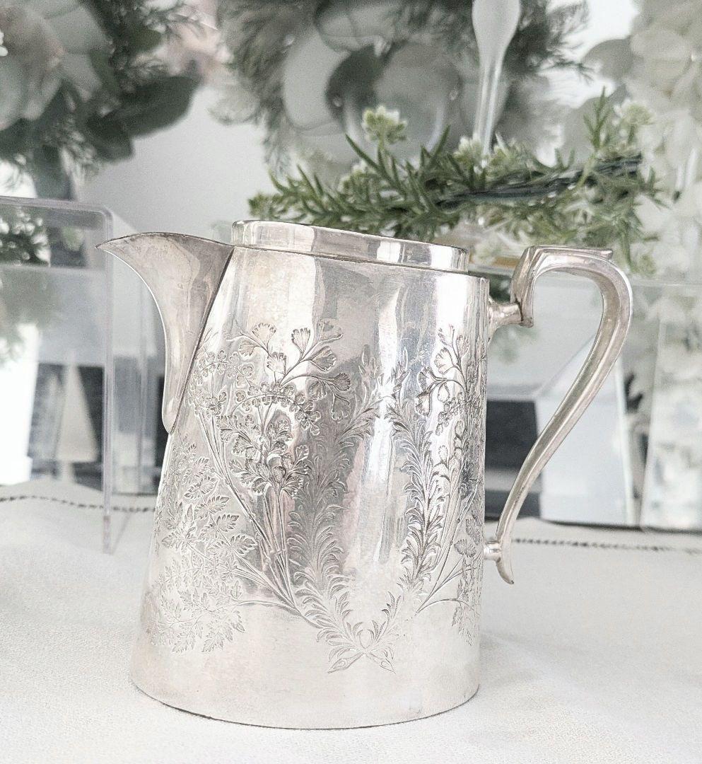 アンティーク　シルバー ティーポット ティーセット