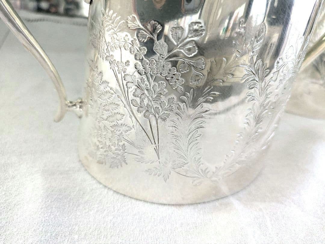 アンティーク　シルバー ティーポット ティーセット