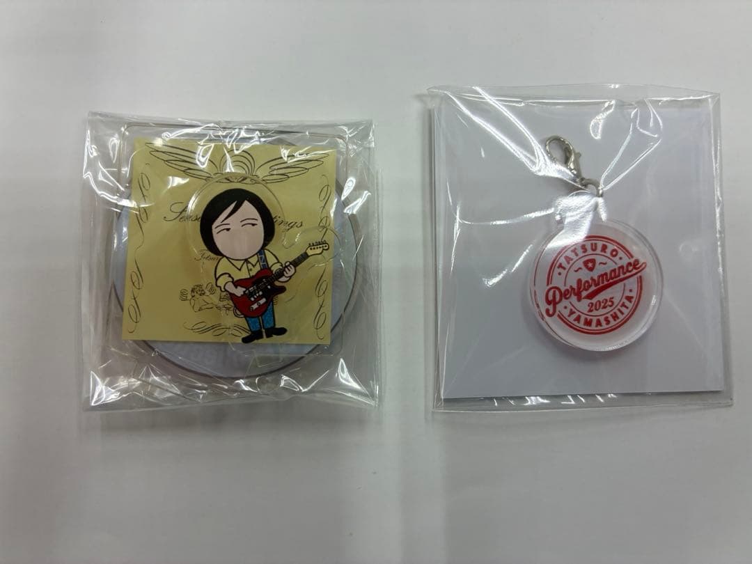山下達郎　アルミプレート2025福岡 アクリルスタンド・チャーム等おまけ付き