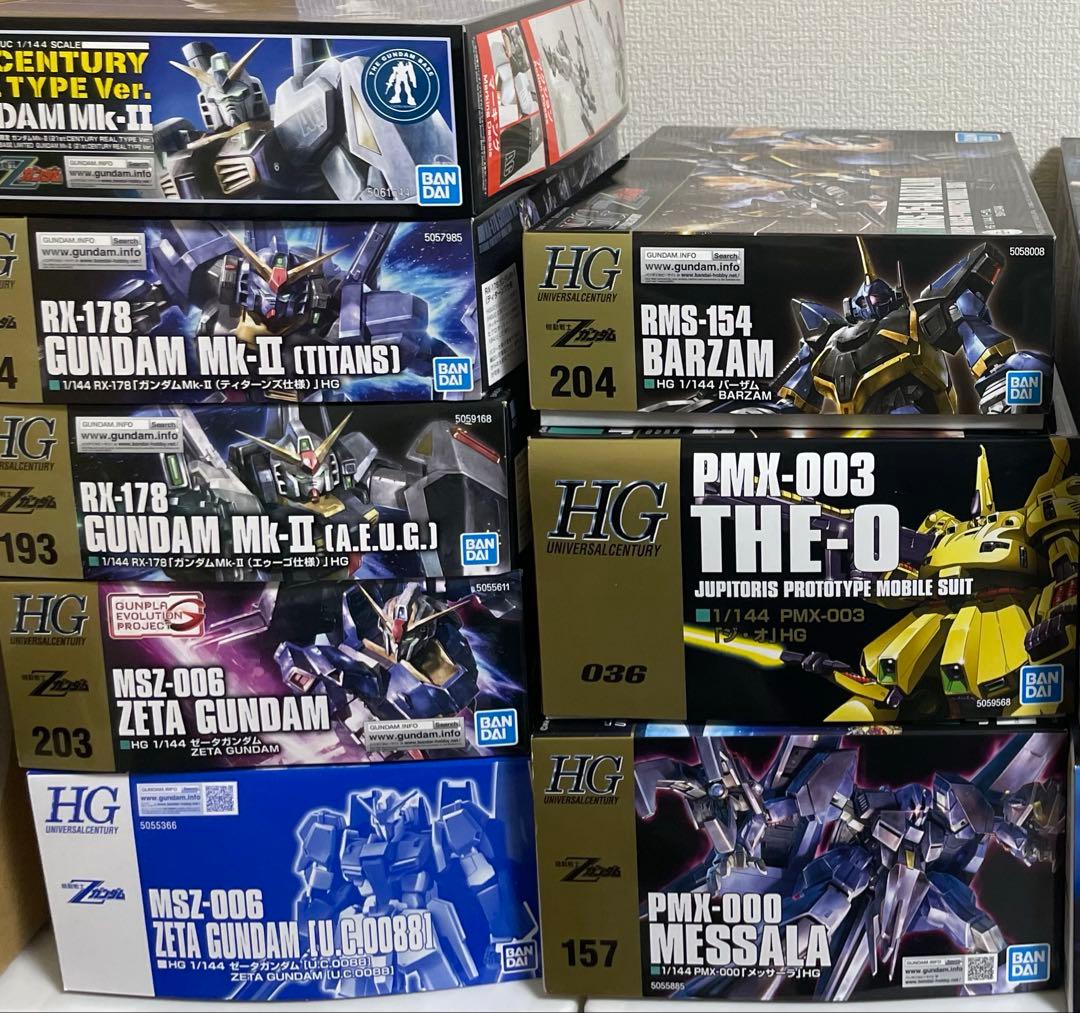 ガンプラまとめ売り【機動戦士ZガンダムHG 8体セット】