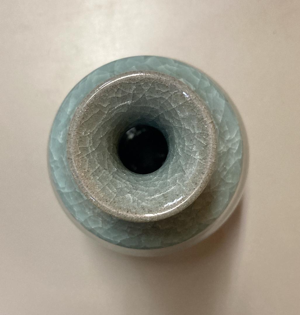 梶原茂正 青磁 花入