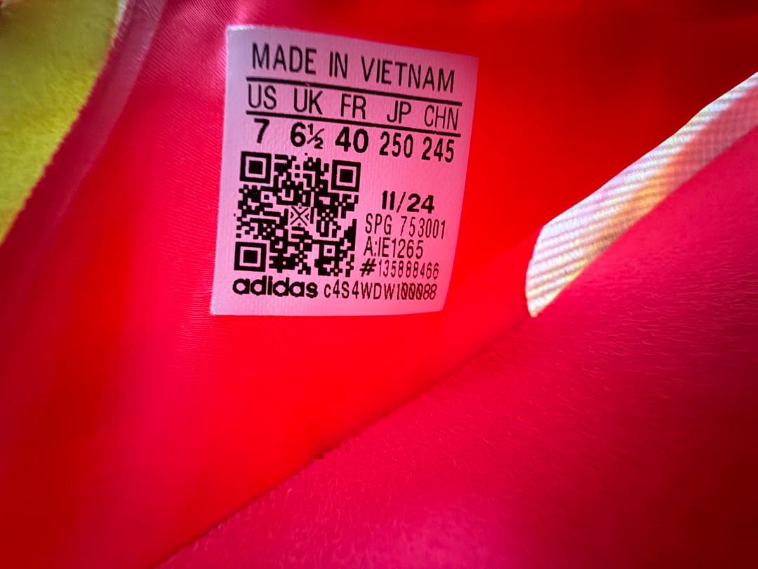 adidas F50 エフ50 エリート AG 人工芝用　25センチ