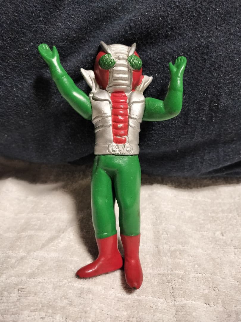仮面ライダー V3 1970年代　ソフビ ☆お値引き可能です