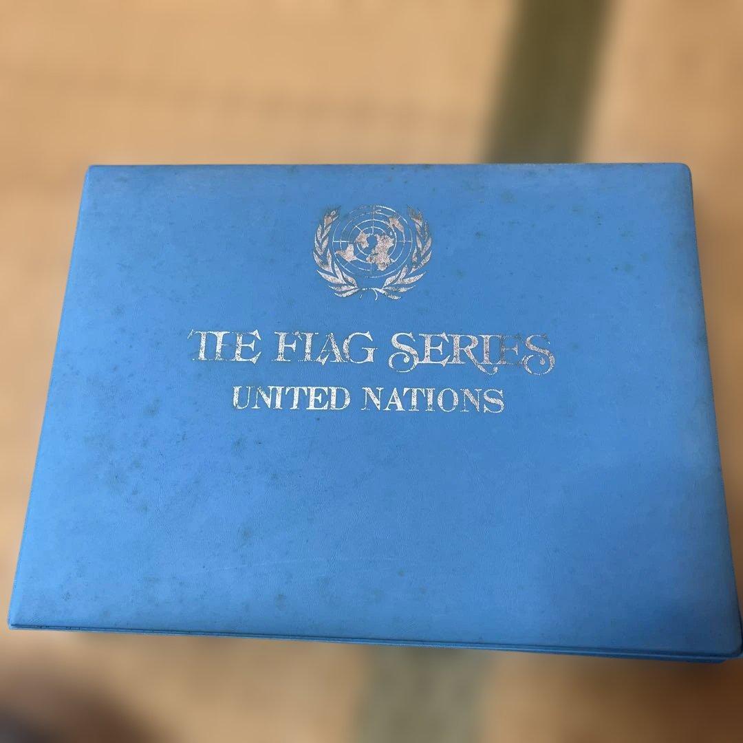 THE FLAG SERIES 国連切手アルバム 国旗シリーズ