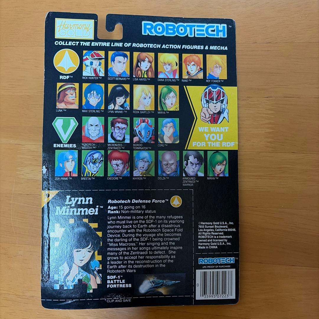 【匿名配送】ロボテック　ミンメイ zor prime マクロス　サザンクロス