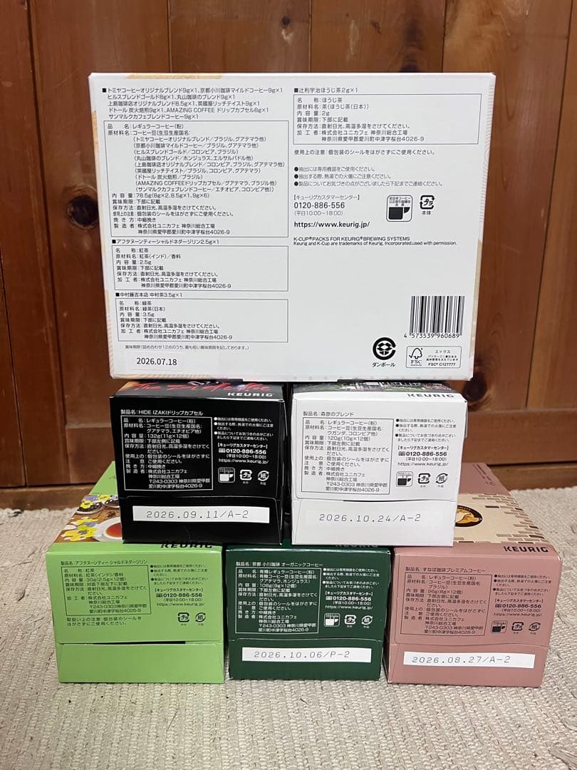 【新品12×6箱セット】KEURIG キューリグ カプセル式コーヒー