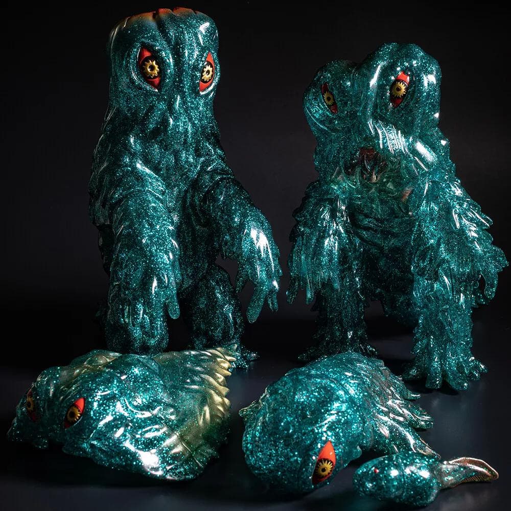 ２０２１年　ゴジラストア限定　クリスマス　ヘドラ　5体セット