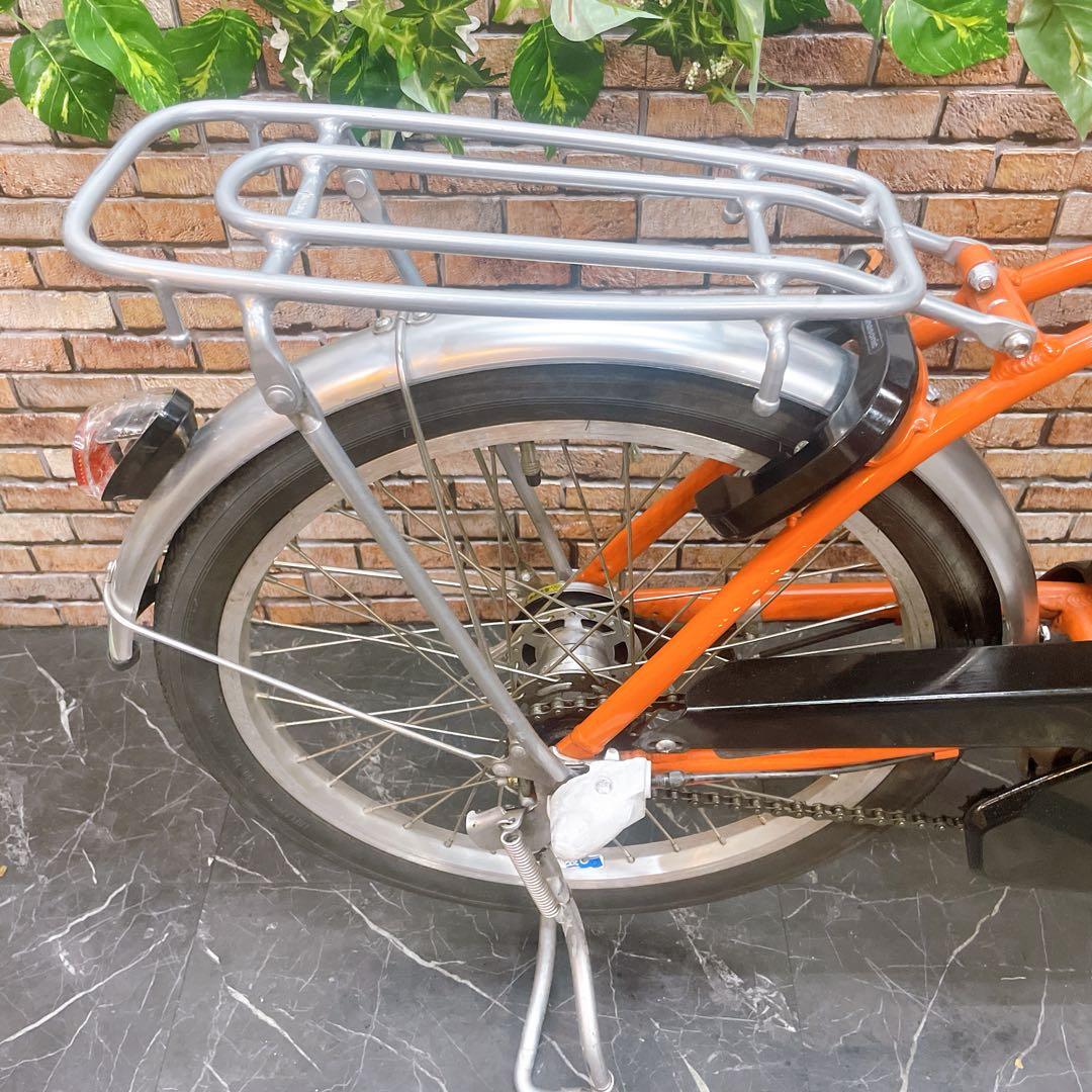 【70】電動自転車 Panasonic ビビL オレンジ 20インチ