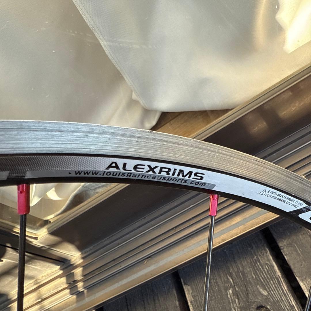 ALEXRIMS 700c シルバー 完組ホイール スポーク 622×16